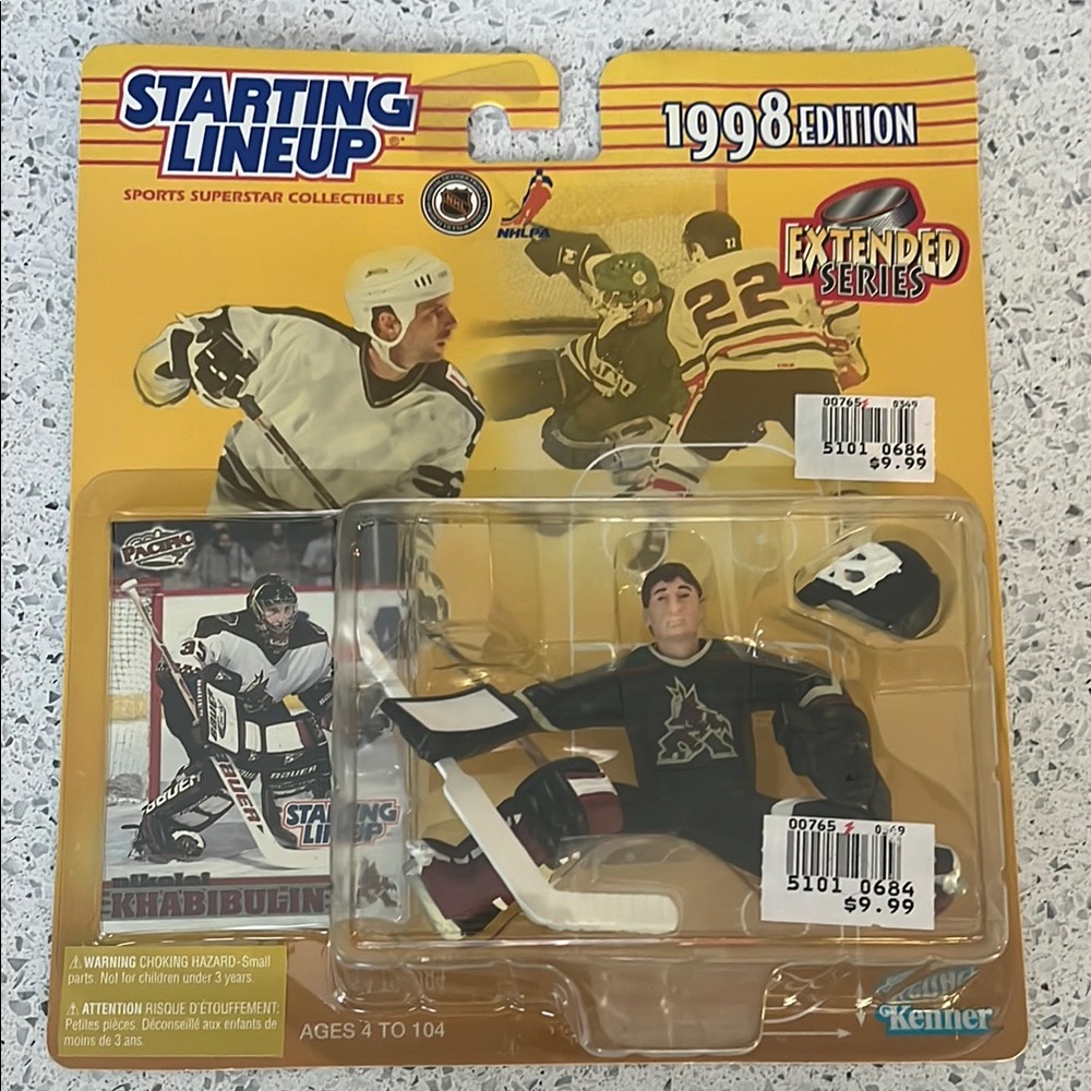 Kenner Starting Lineup Nikolai Khabibulin Phoenix Coyotes